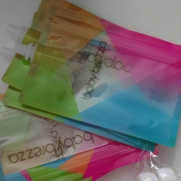 Babybrezza 10 Reusable Food Pouches NEW - Picture 5 of 8